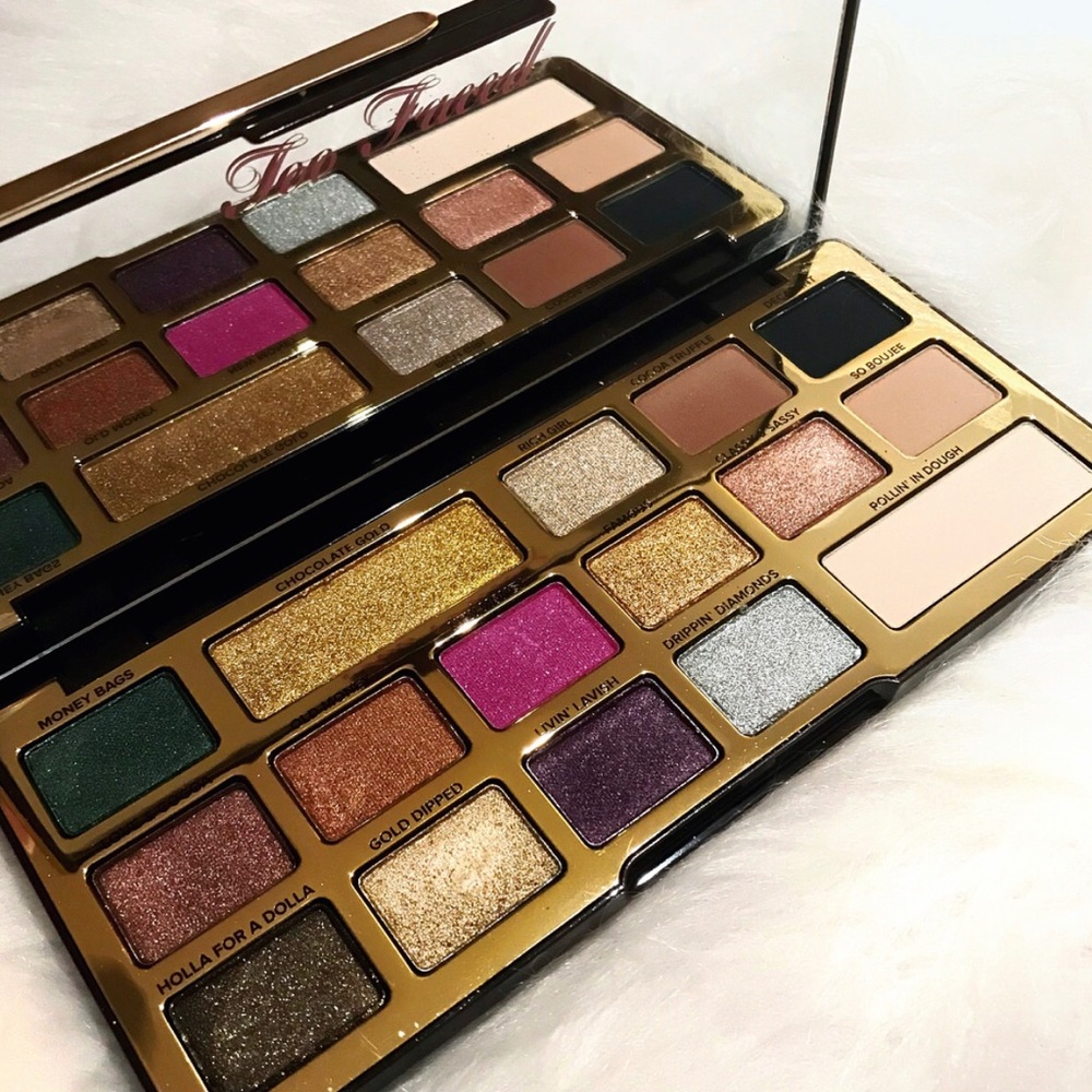 Too Faced Gold Chocolate Bar Eyeshadow Palette